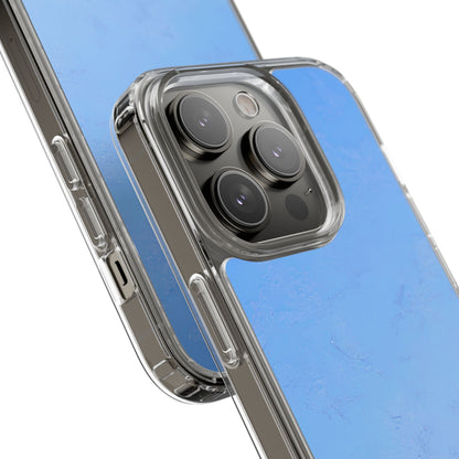 Clear Phone Case – Azure Fade