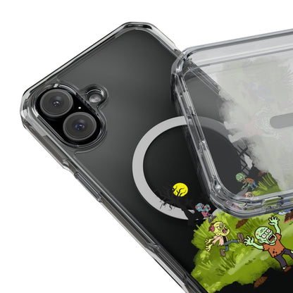 Clear Magnetic Phone Case – Graveyard Shift