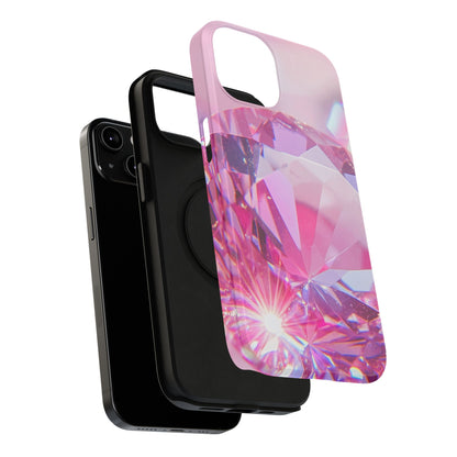Impact-Resistant Phone Case – Pink Ice