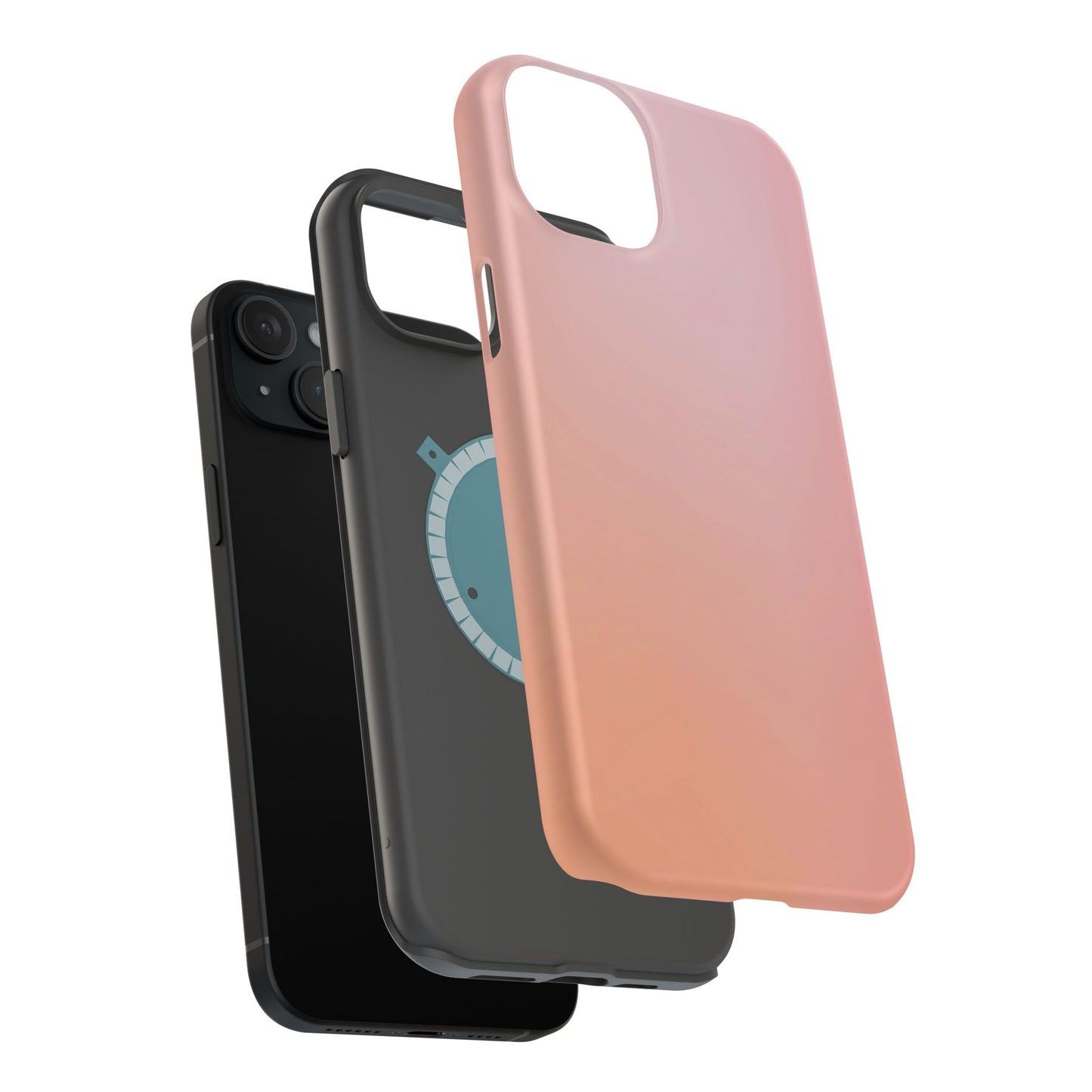 Wireless-Charging Compatible Case – Peachy Calm