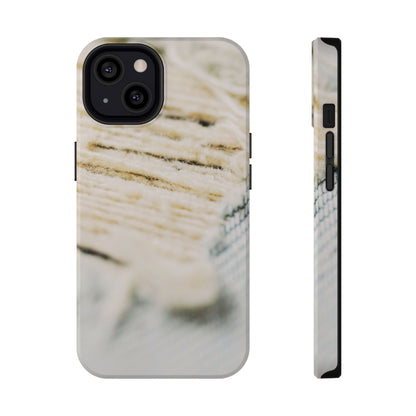 Impact-Resistant Phone Case – Woven Warmth