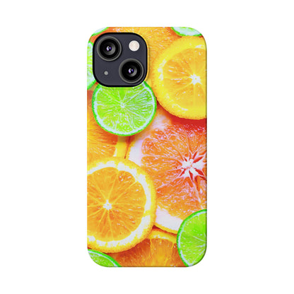 Slim Phone Case – Sunkissed Citrus