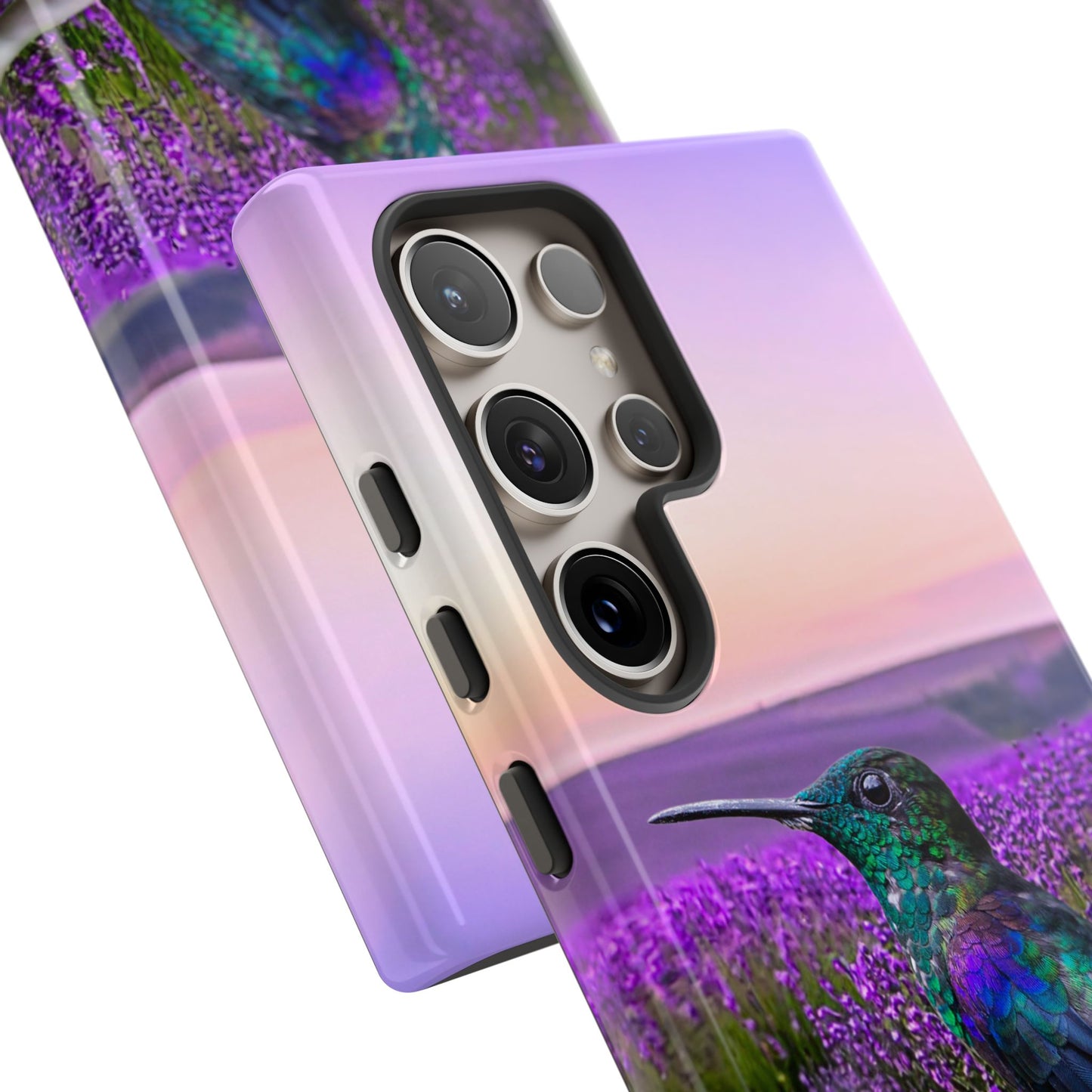 Protective Phone Case – Hummingbird Reverie