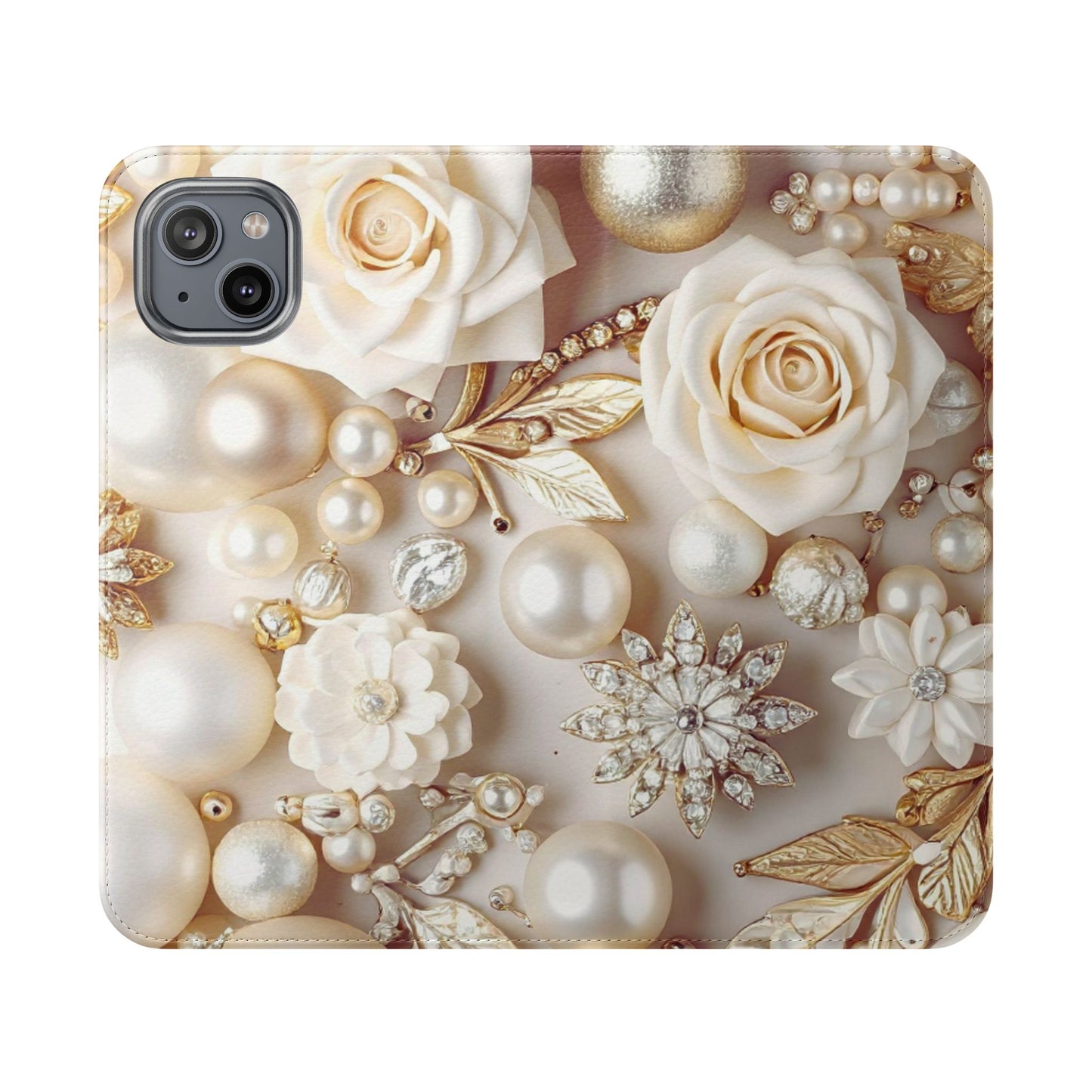 Flip Case – Ivory Opulence