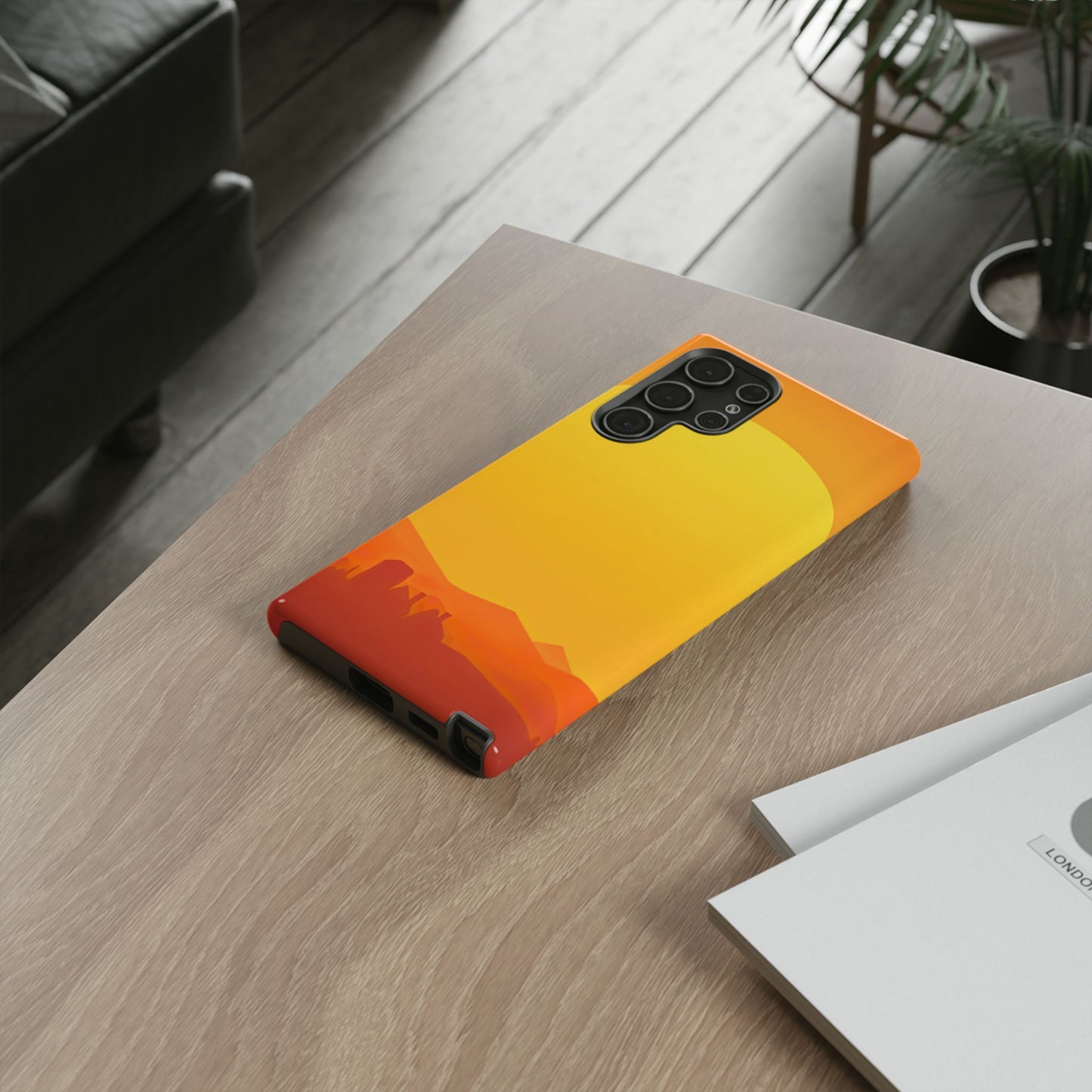 Protective Phone Case – Desert Sunrise