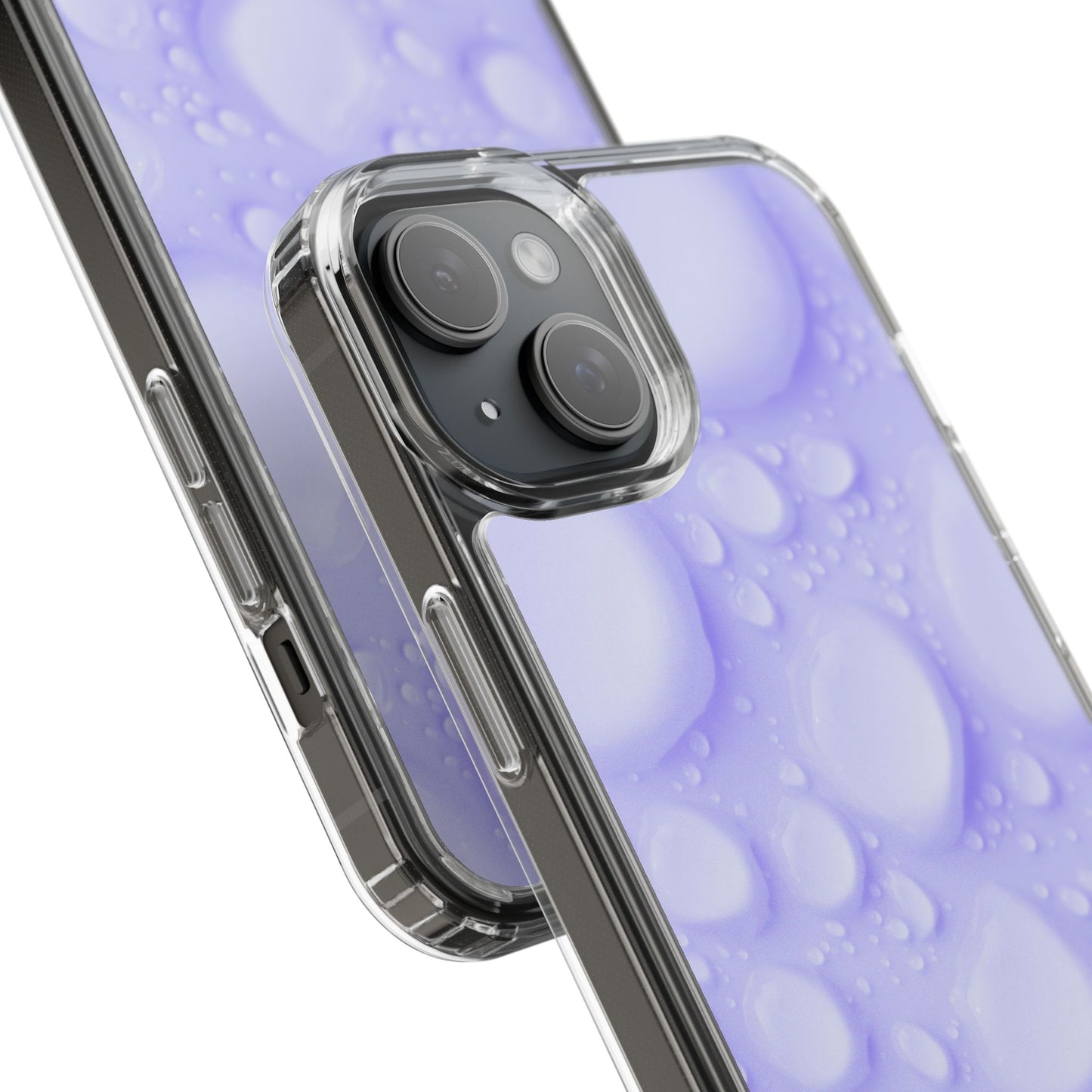 Clear Phone Case – Lilac Dew