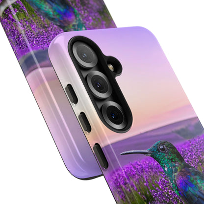 Protective Phone Case – Hummingbird Reverie