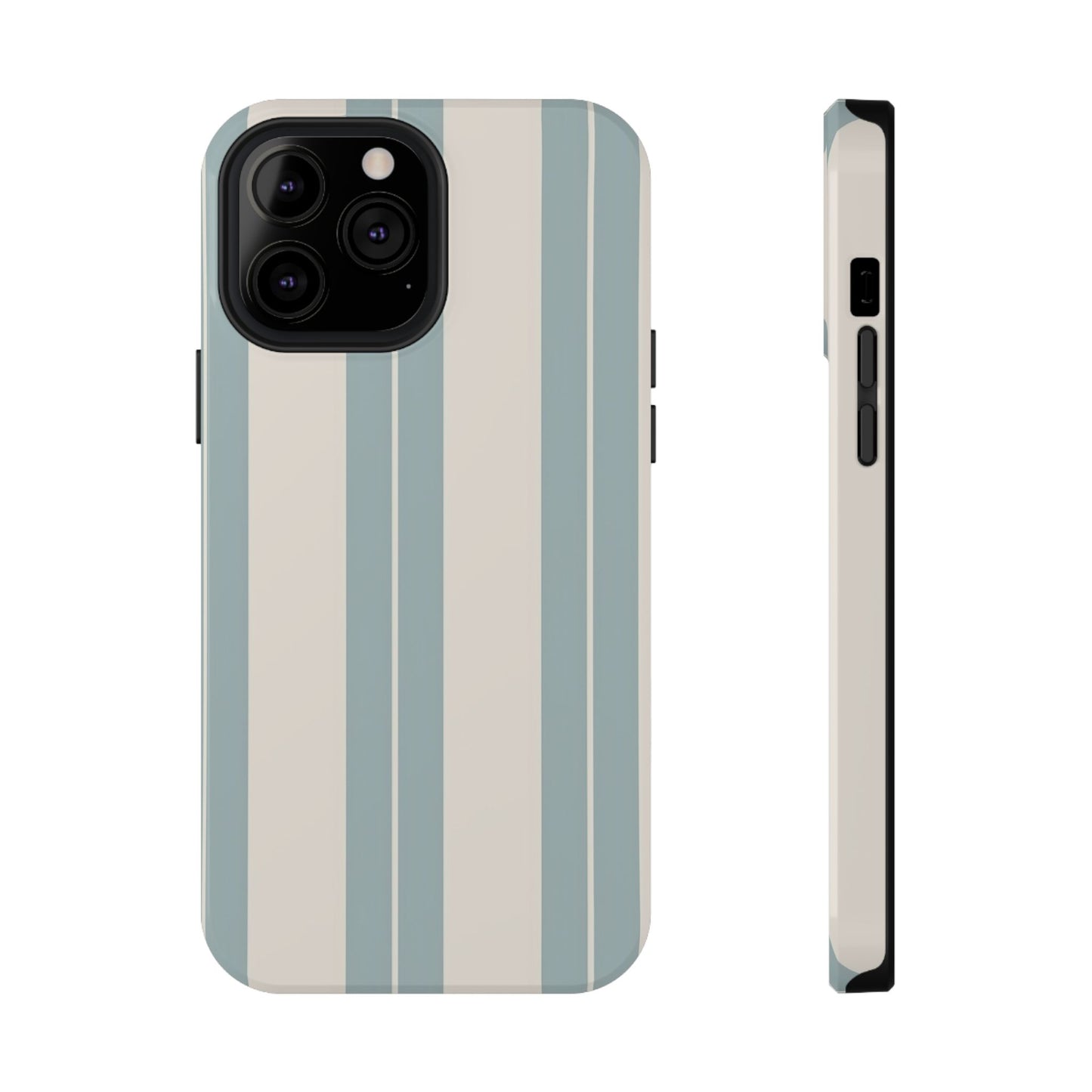 Impact-Resistant Phone Case – Coastal Stripe