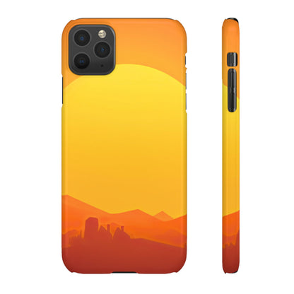 Snap Phone Case – Desert Sunrise