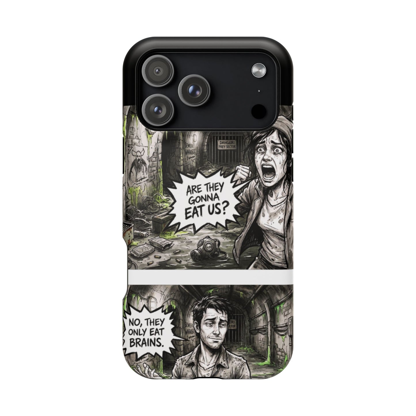 Wireless-Charging Compatible Case – Brains Only