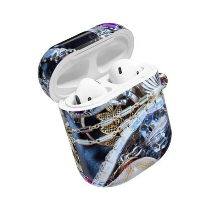 Earbud Case Cover – Chrome Jewel