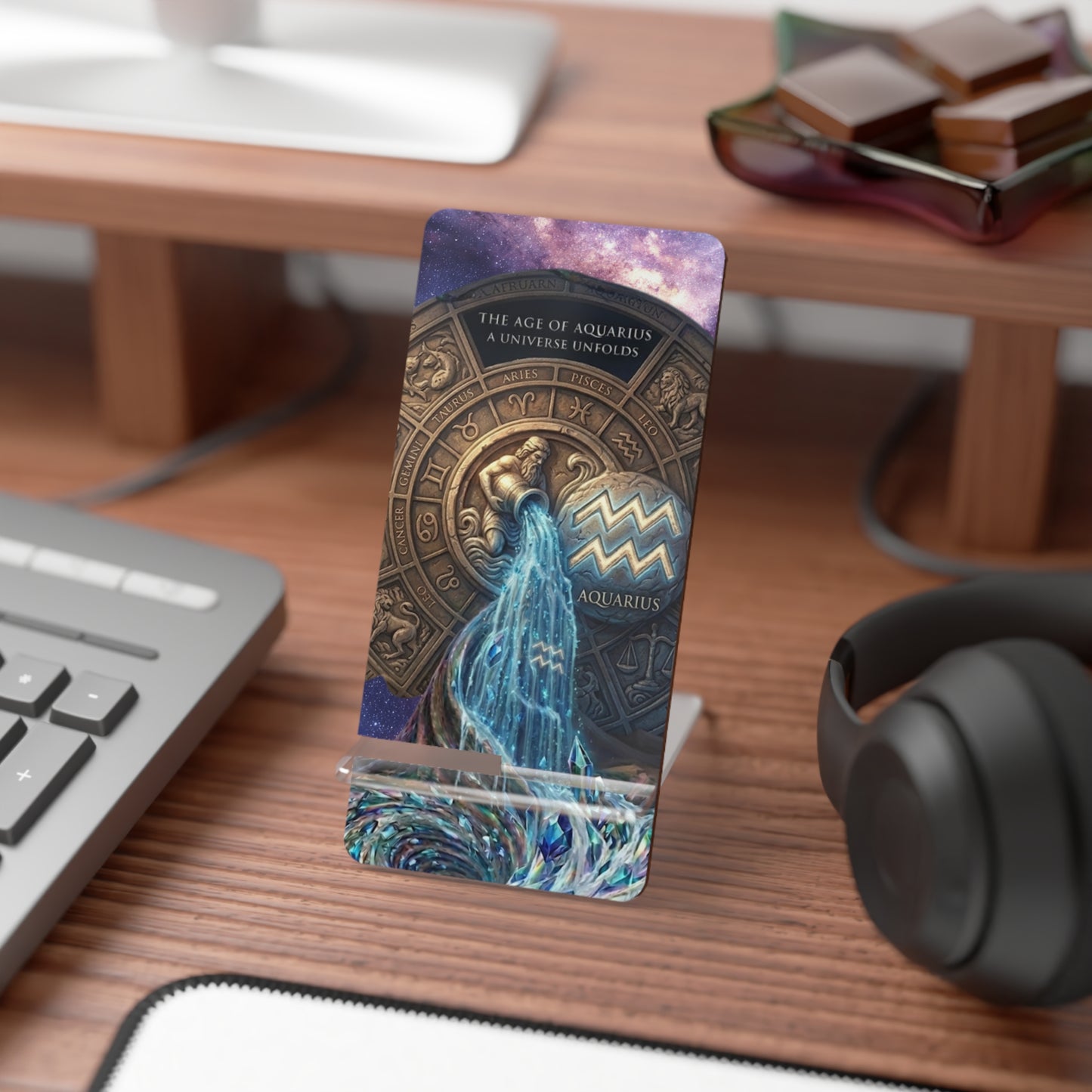 Phone Stand – Aquarius Rising