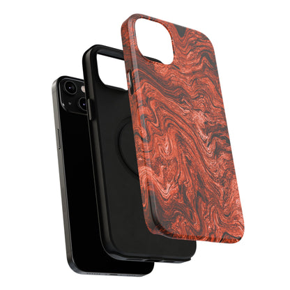 Impact-Resistant Phone Case – Clay in Motion – Compatible with iPhone 11–17 & Samsung Galaxy S22–S26 Series