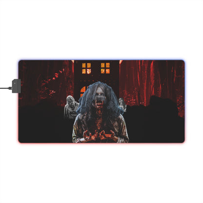 Gaming LED Desk Mat – Undead Uprising