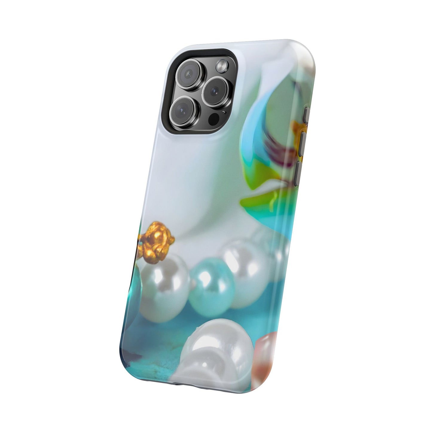 Wireless-Charging Compatible Case – Mermaid’s Pearl