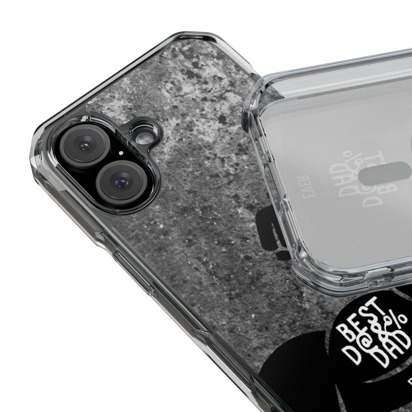 Clear Magnetic Phone Case – Best Dad Ever