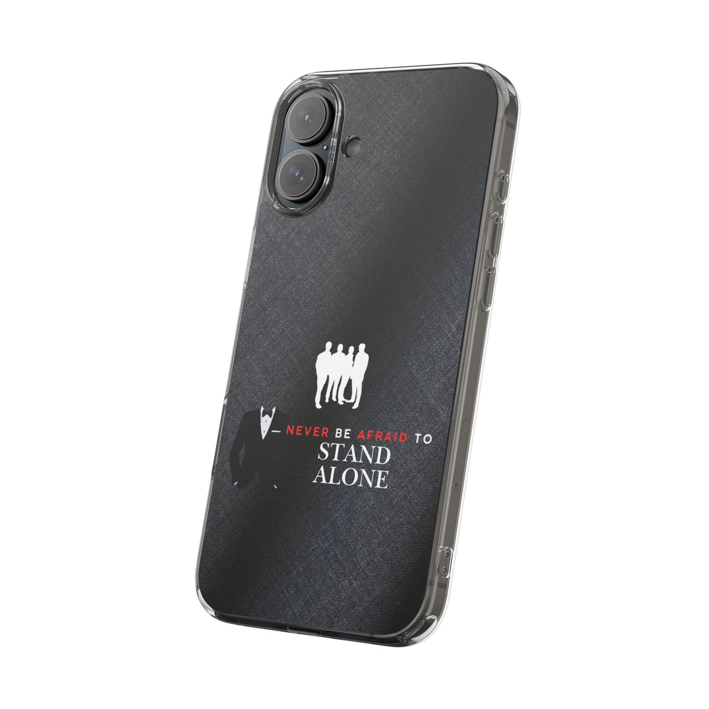 Clear Phone Case – Stand Alone