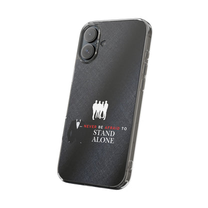 Clear Phone Case – Stand Alone