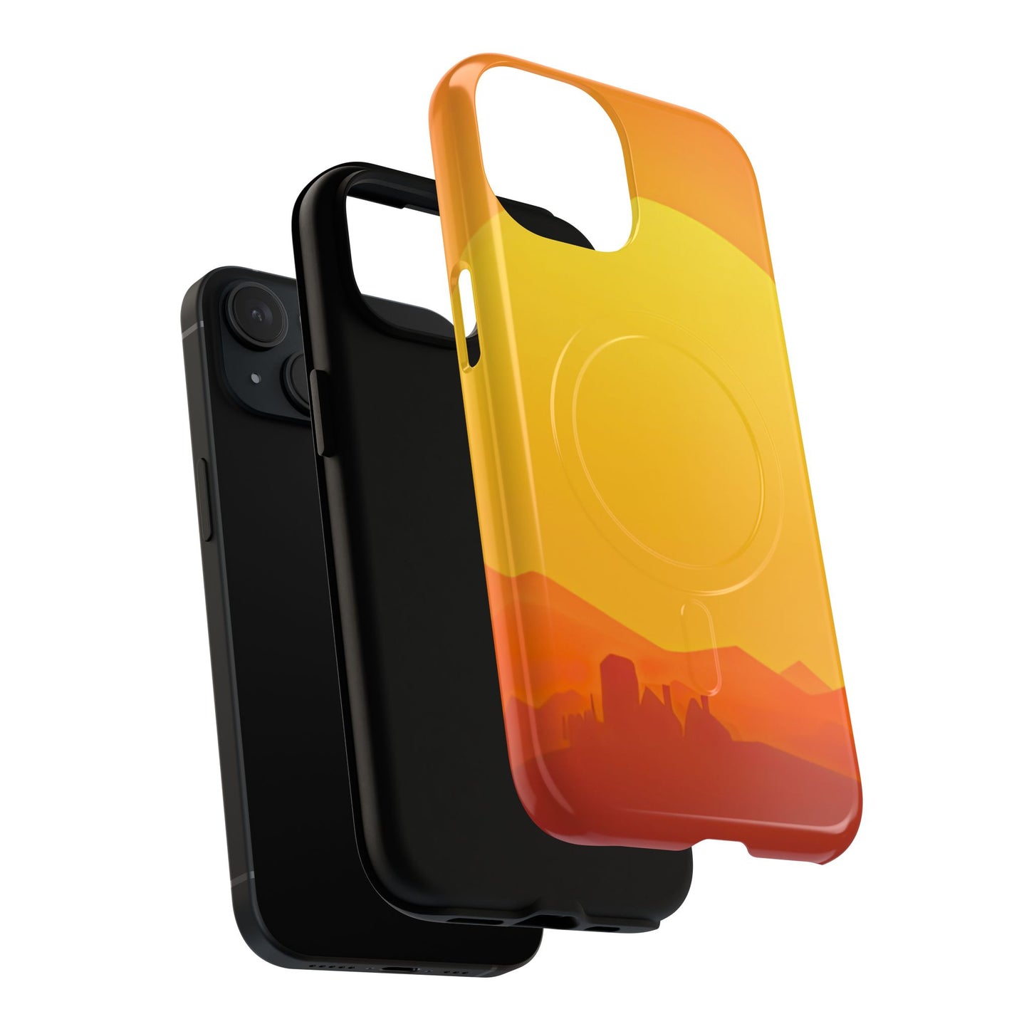 Protective Magnetic Phone Case — Desert Sunrise