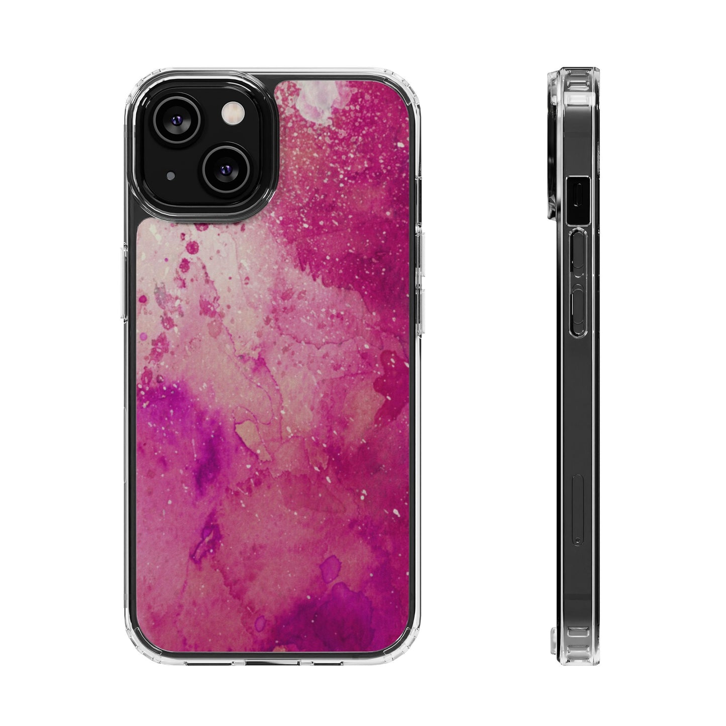 Clear Phone Case – Spilled Wine