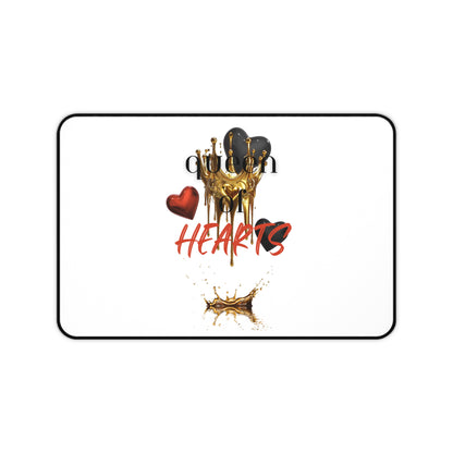 Neoprene Desk Mat – Queen of Hearts