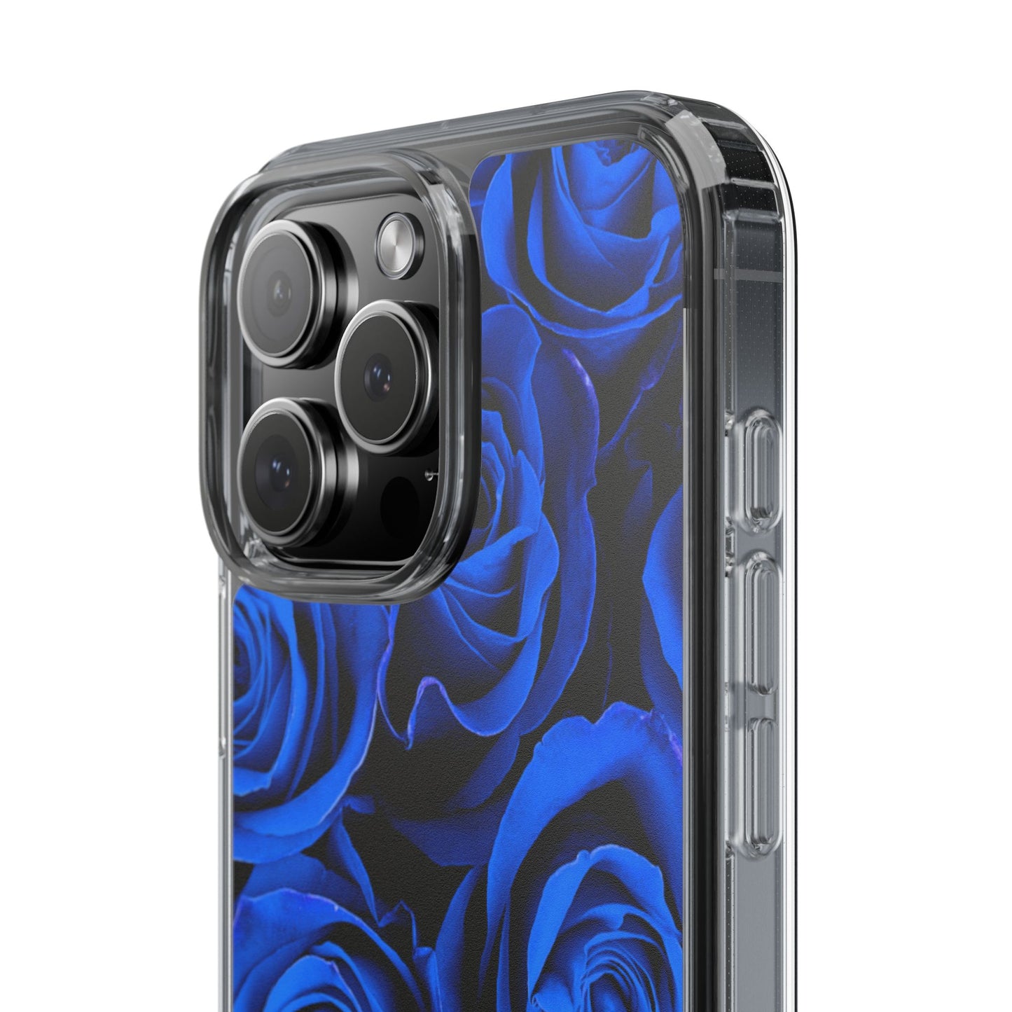 Clear Phone Case – Midnight Bloom