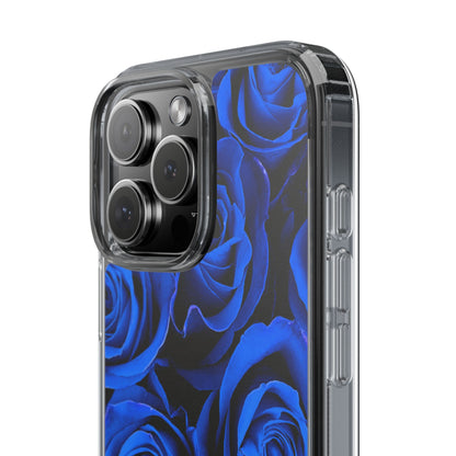 Clear Phone Case – Midnight Bloom