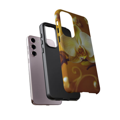 Protective Phone Case – Amber Orchid
