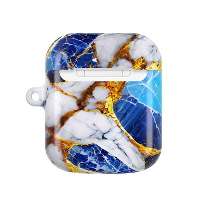 Wireless Earbud Case Cover – Sapphire Veins