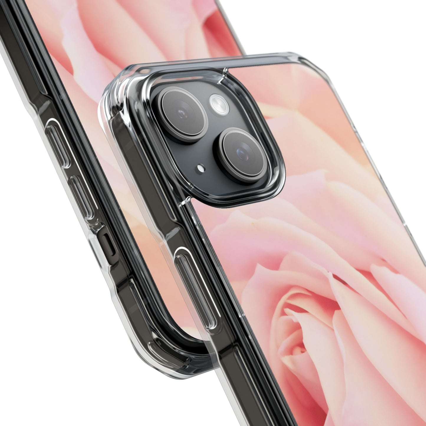 Clear Magnetic Phone Case – A Mother’s Rose Embrace