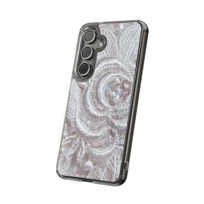 Clear Phone Case – Lace Veil