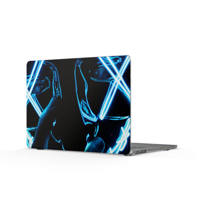 Clear Laptop Case – Neon Anarchy