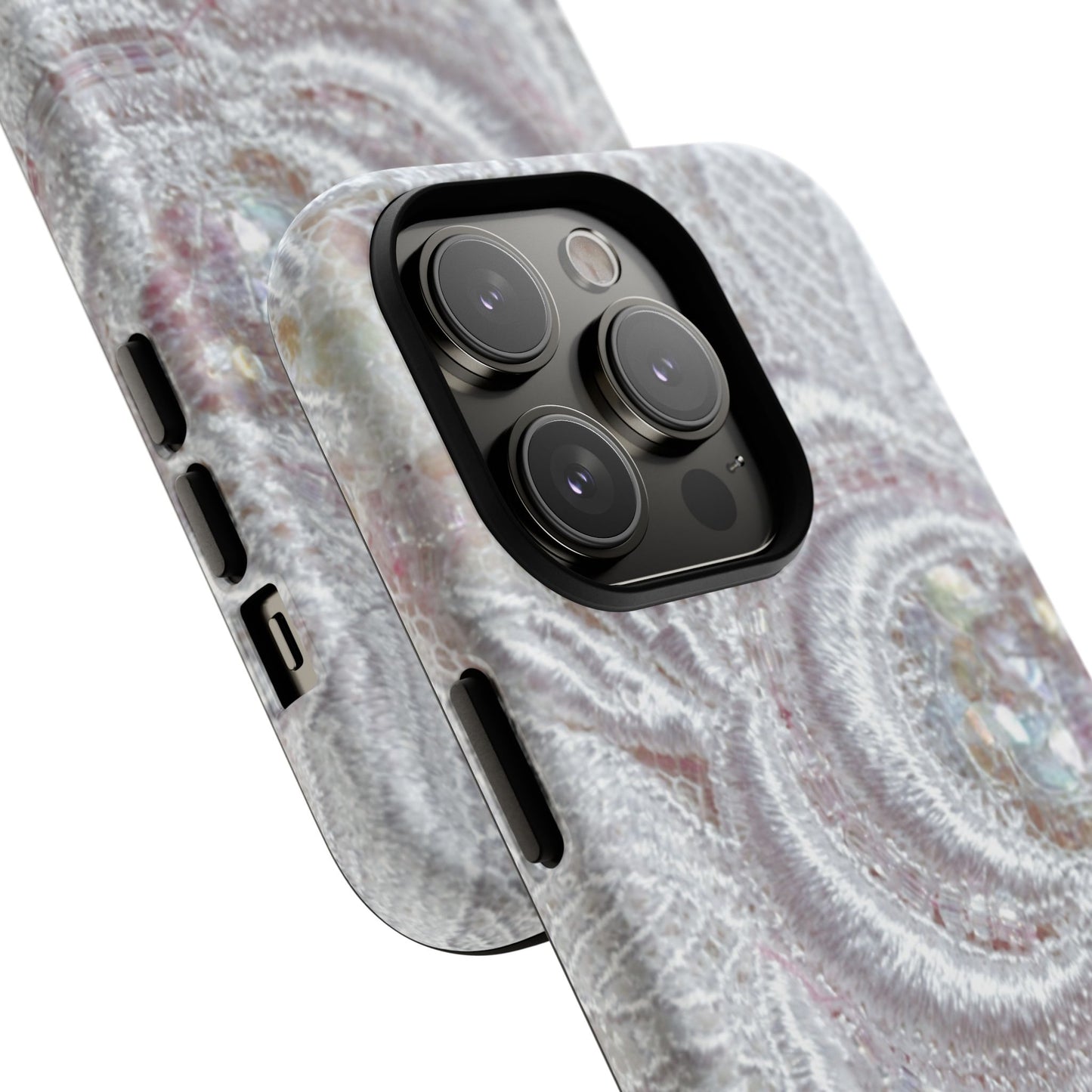 Protective Magnetic Phone Case – Lace Veil