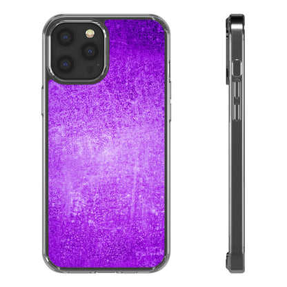Clear Phone Case – Violet Voltage