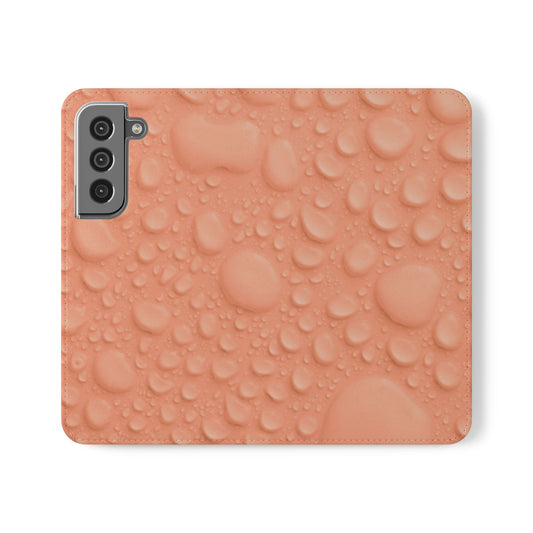 Flip Case - Apricot Rain