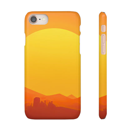 Snap Phone Case – Desert Sunrise