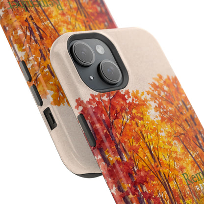 Impact-Resistant Phone Case – Autumn Remembered – Compatible with iPhone 11–17 & Samsung Galaxy S22–S26 Series