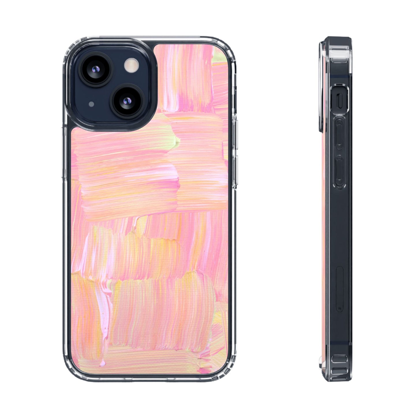 Clear Phone Case – Sorbet Stroke