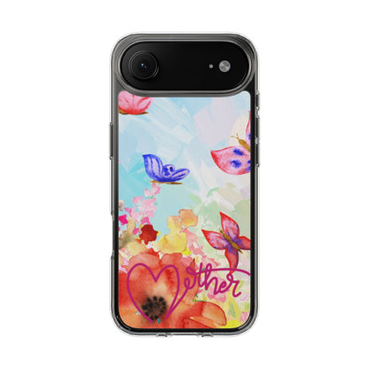 Clear Phone Case – Mother’s Flutter