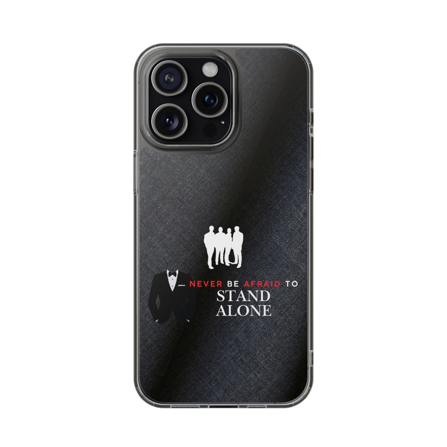 Clear Phone Case – Stand Alone