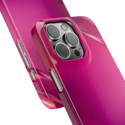 Slim Phone Case – Magenta Motion