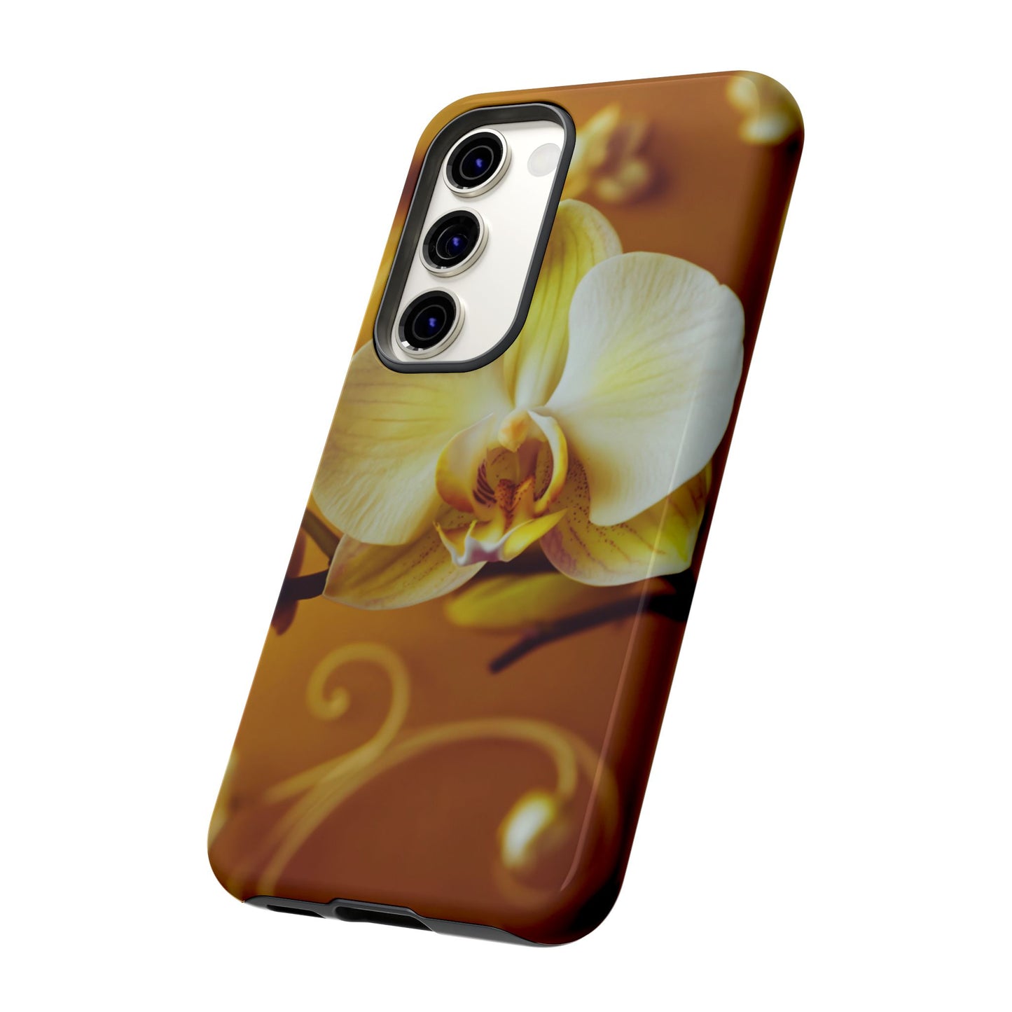 Protective Phone Case – Amber Orchid