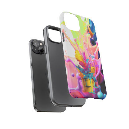 Color Splash Phone Case — “Life in Color” Protective Tough Case