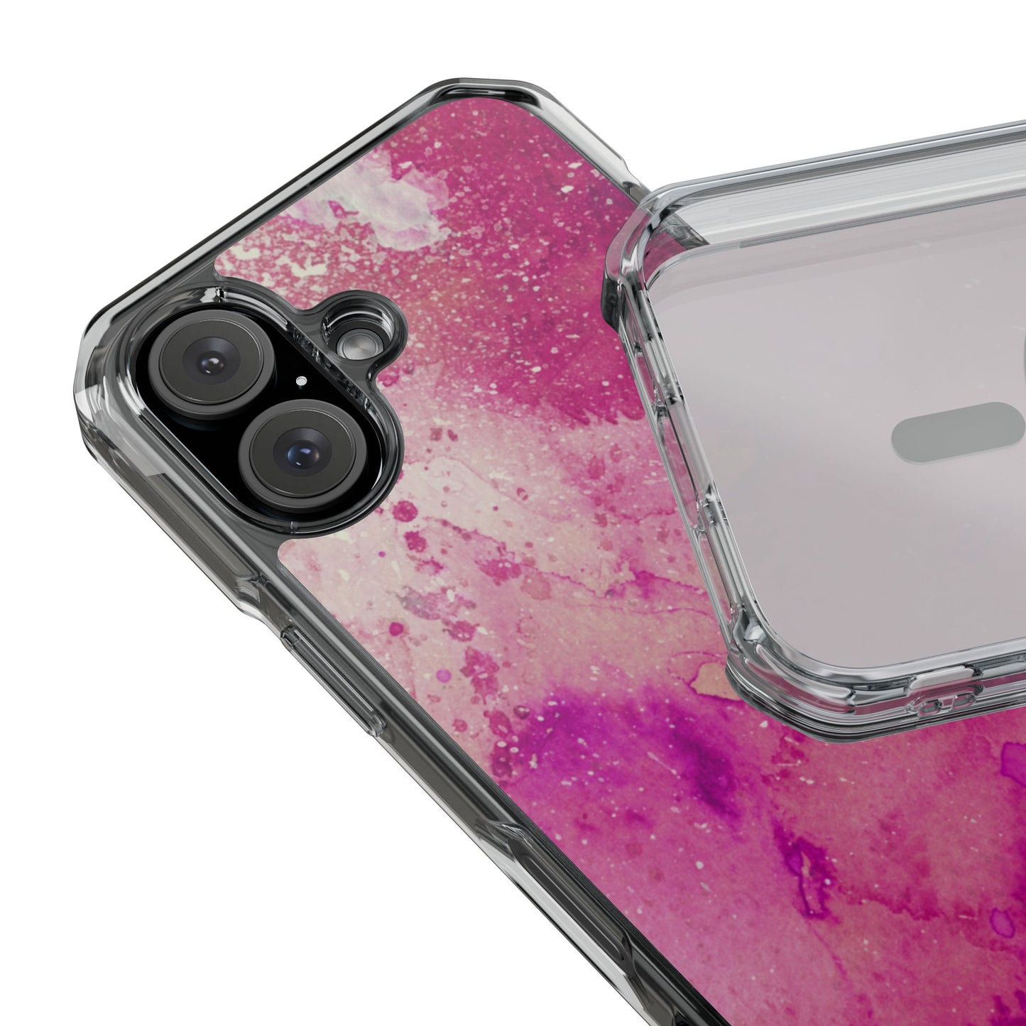 Clear Magnetic Phone Case – Spilled Wine