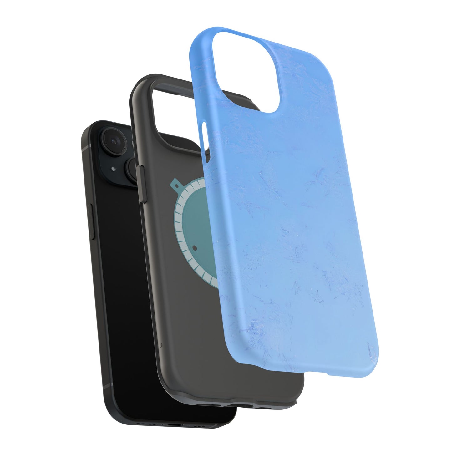 Wireless-Charging Compatible Case – Azure Fade