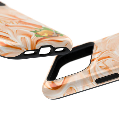Impact-Resistant Phone Case – Peach Sorbet