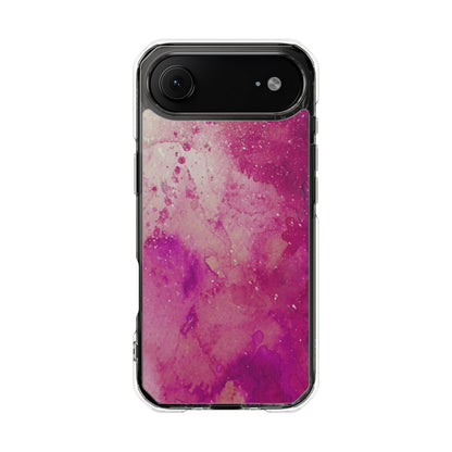 Clear Magnetic Phone Case – Spilled Wine