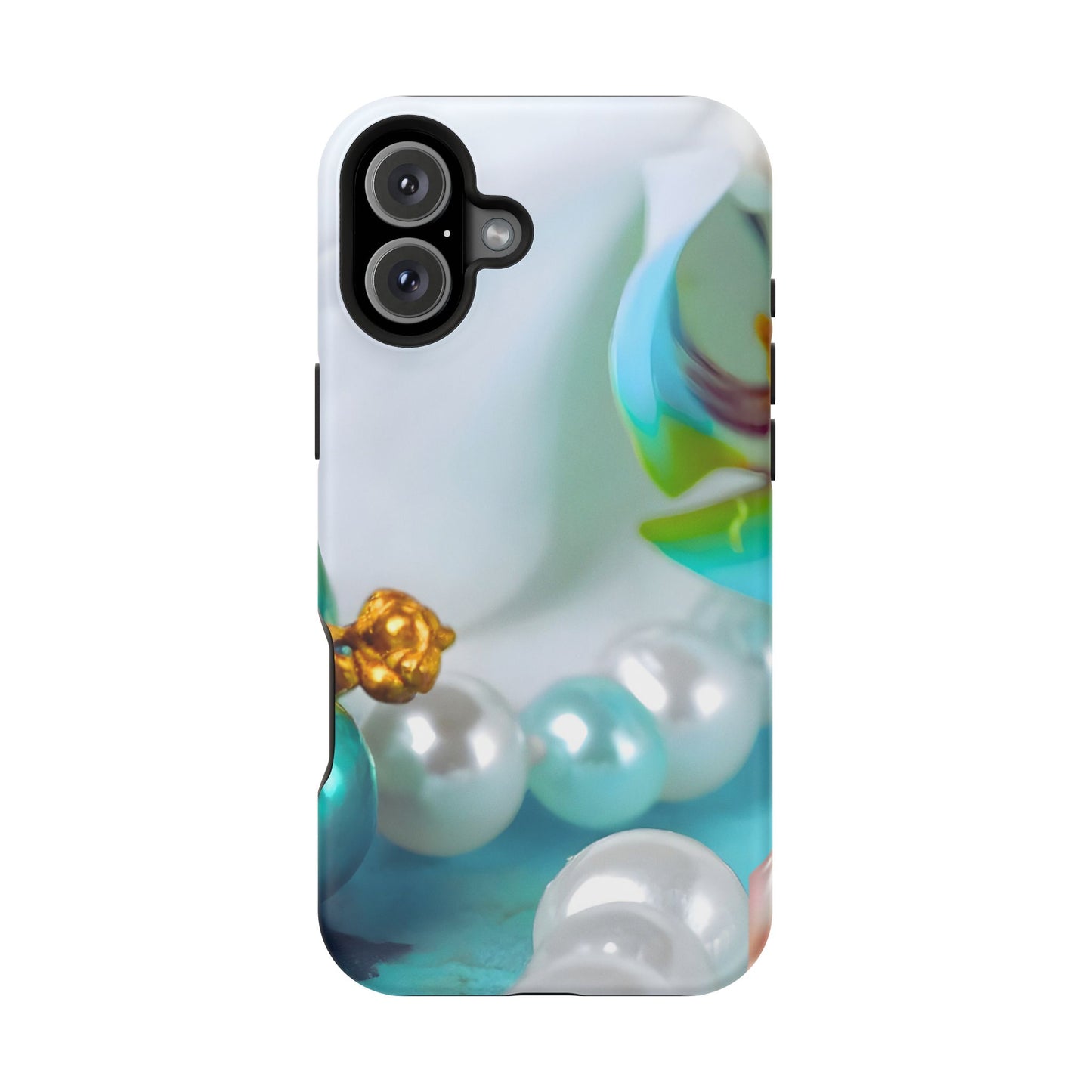 Wireless-Charging Compatible Case – Mermaid’s Pearl