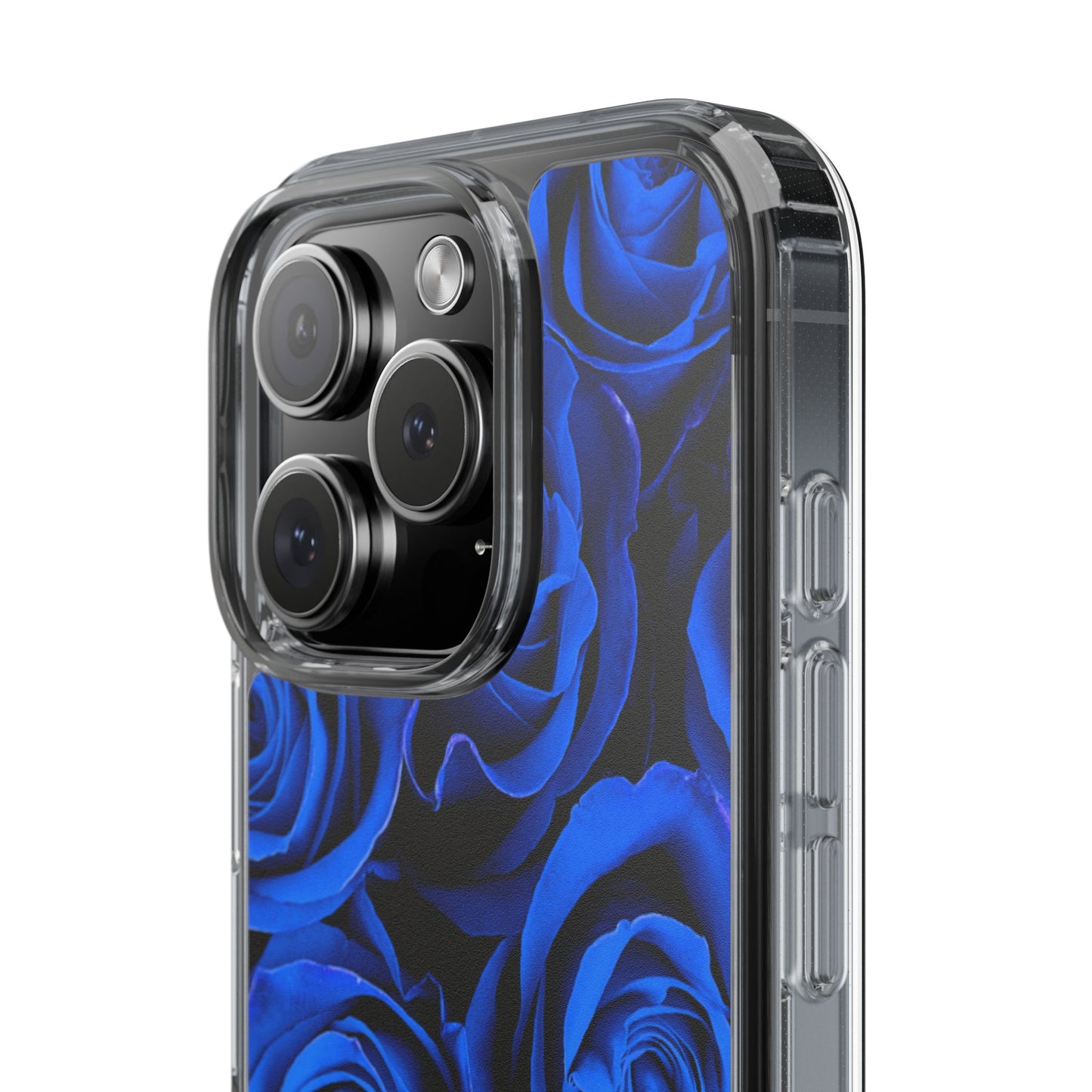 Clear Phone Case – Midnight Bloom