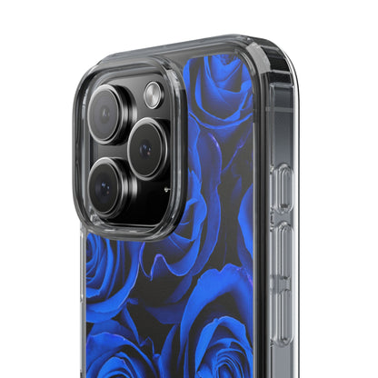 Clear Phone Case – Midnight Bloom